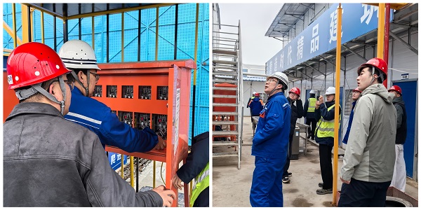 二分公司北席村城中村改造项目部以“满弦”状态复工复产